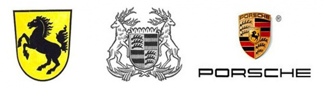 historia logo porsche