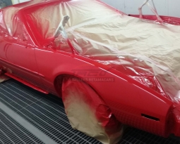 Pintura i restauració del Pontiac Firebird
